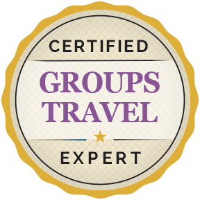 Certified Groups Travel Expert badge